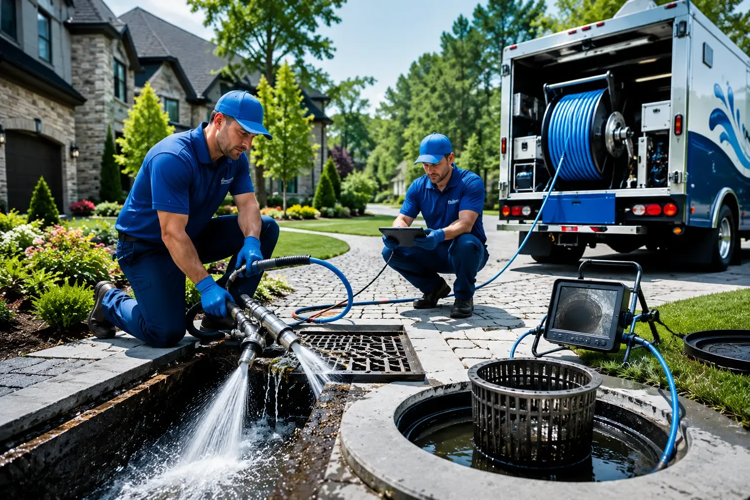 Local outdoor drain cleaning professionals in Fork, MD
